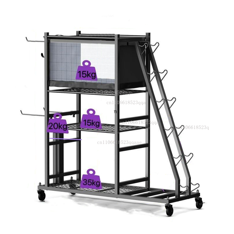 Home Gym Yoga Storage - Supporto per Pesi da Palestra, Porta