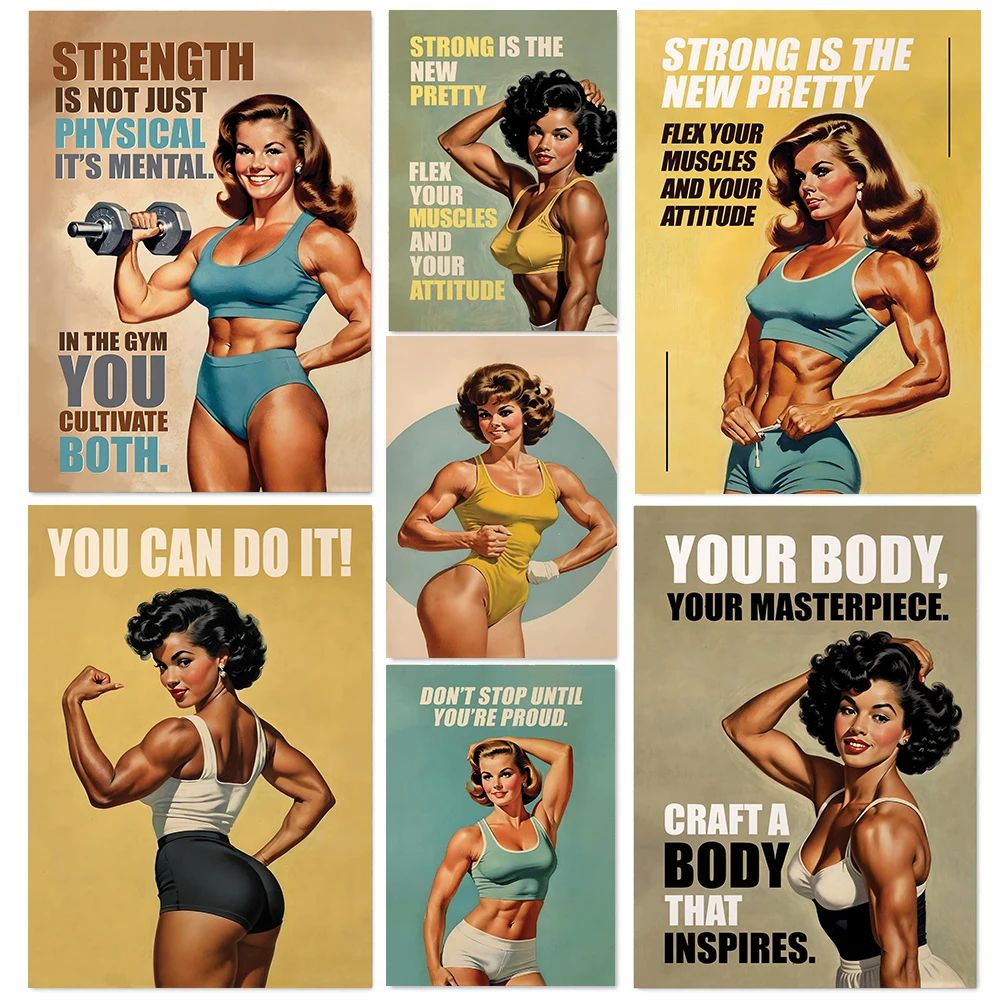 Home Gym Japan - Retro palestra donna sollevamento pesi fitness