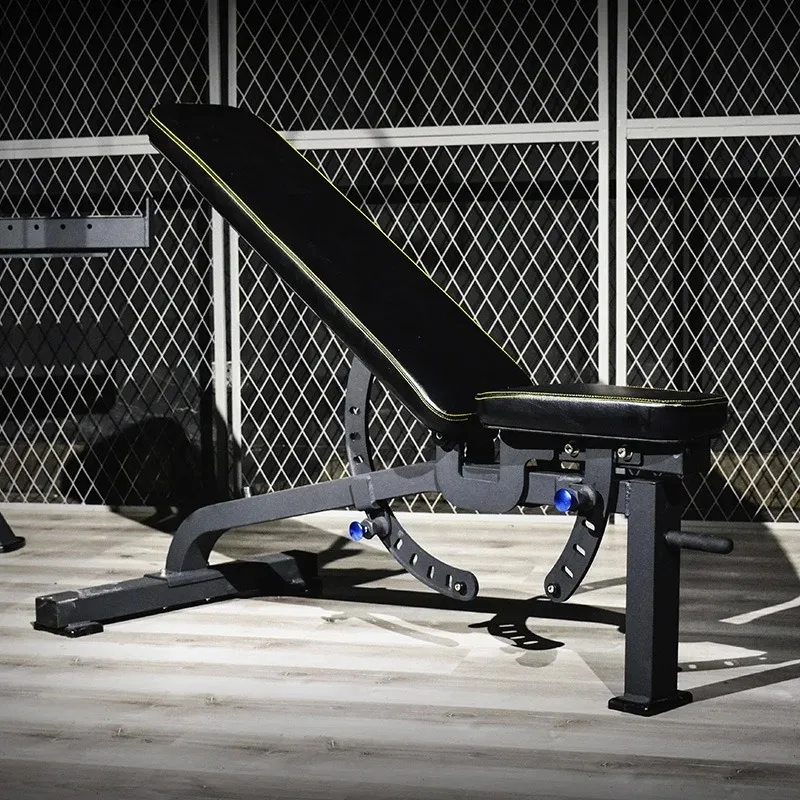 Home Gym Bench - Panca Multifunzionale Regolabile per Sollevamento Pesi,