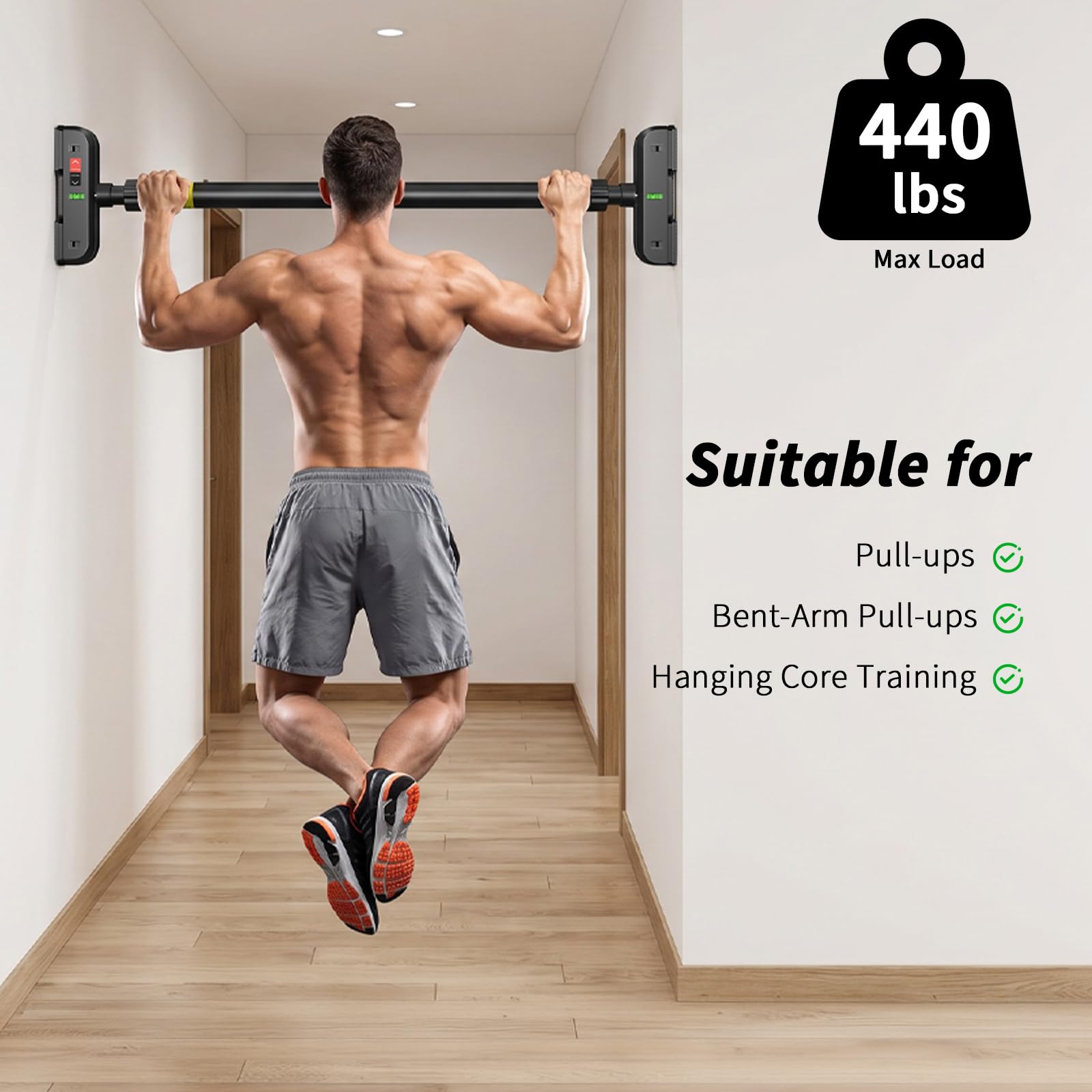 Suspension Trainer Door - Barra per trazioni da porta, barra