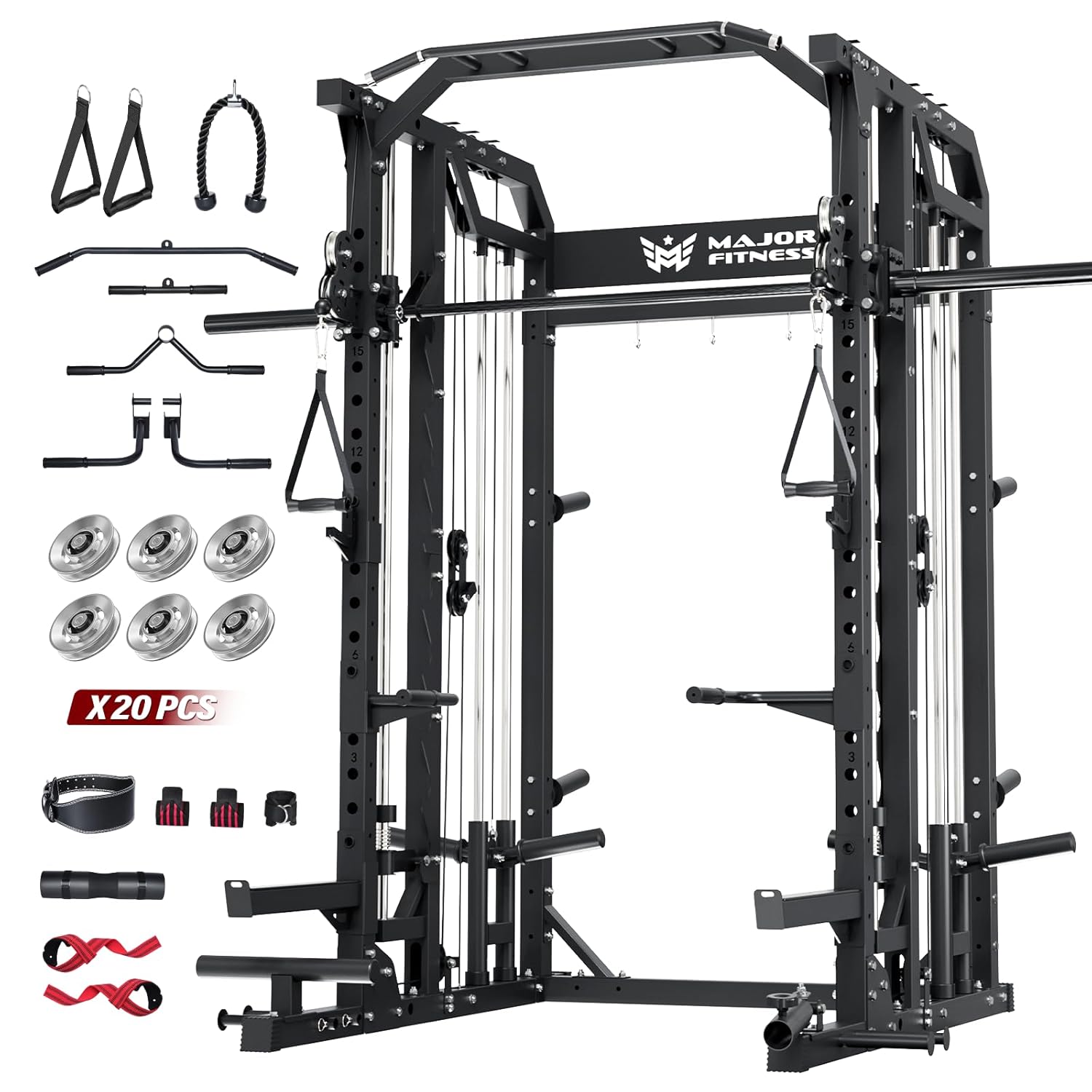 Home Gym Smith - Smith Machine per Home Gym, Rack