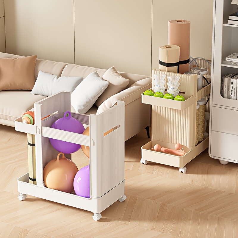 Home Gym Yoga Storage - Portaoggetti verticale per attrezzature fitness con