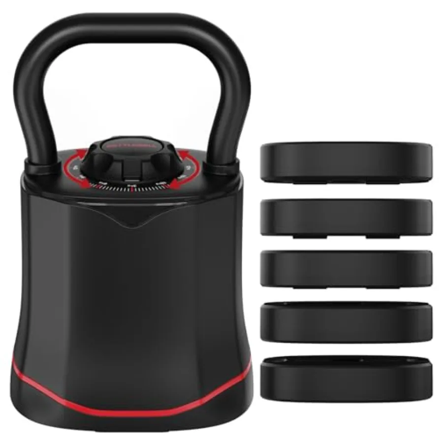 Home Gym Set - Kettlebell Regolabile 6-in-1 per Home Gym,