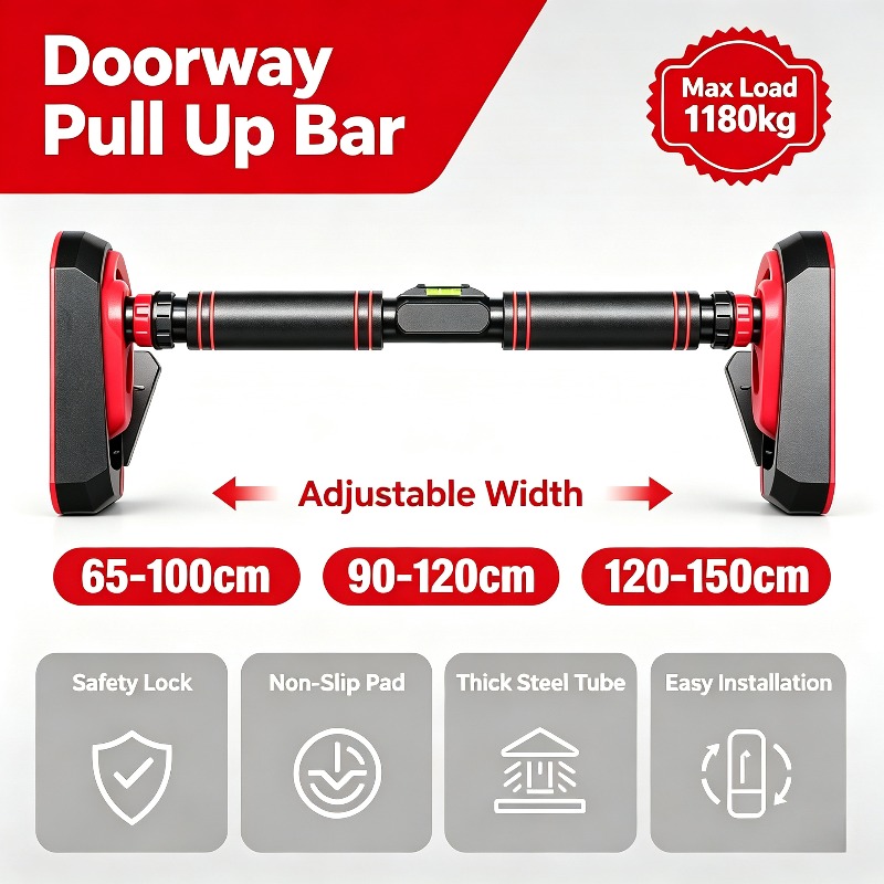 Suspension Trainer Door - Barra per trazioni da porta senza