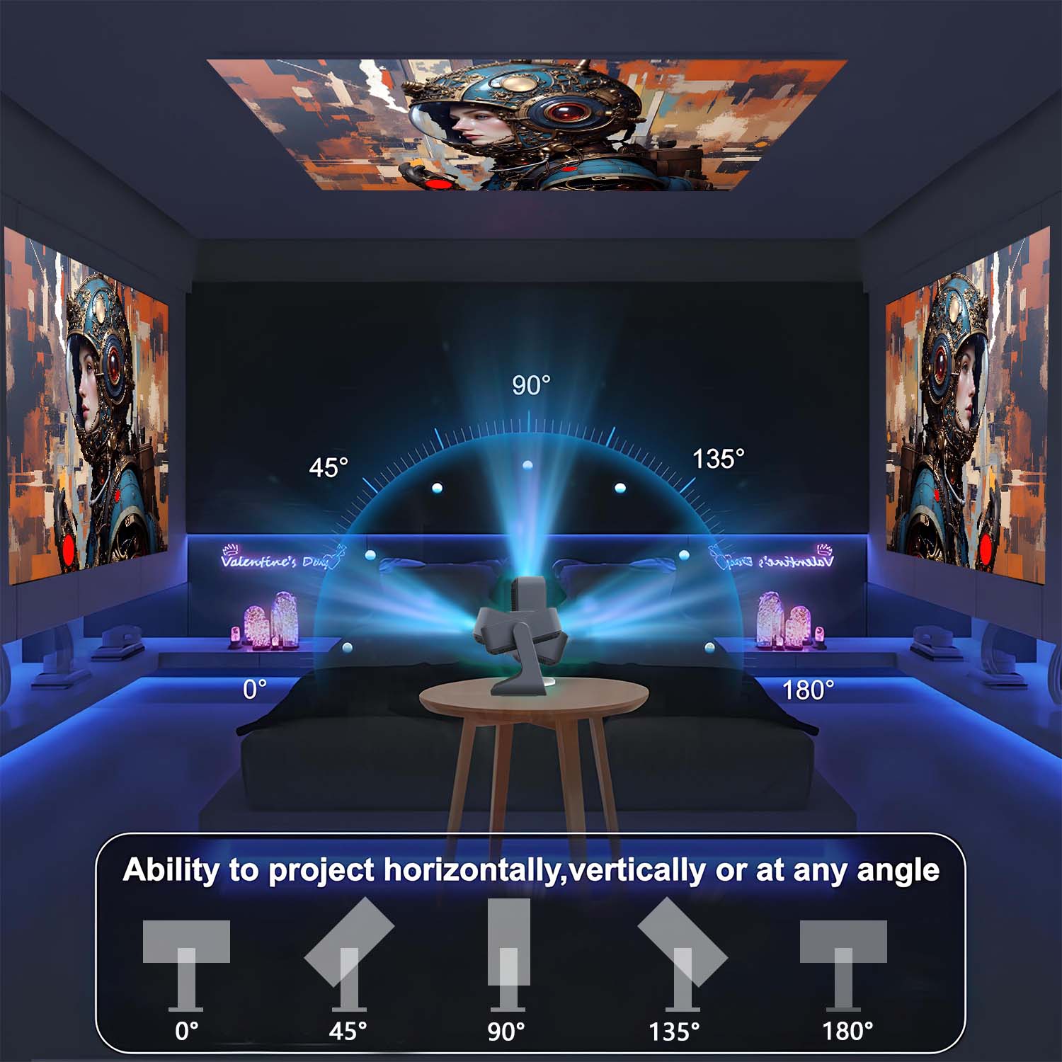 Proiettore Smart Touch da 7 Po - Home Gym Video recensione e prezzo