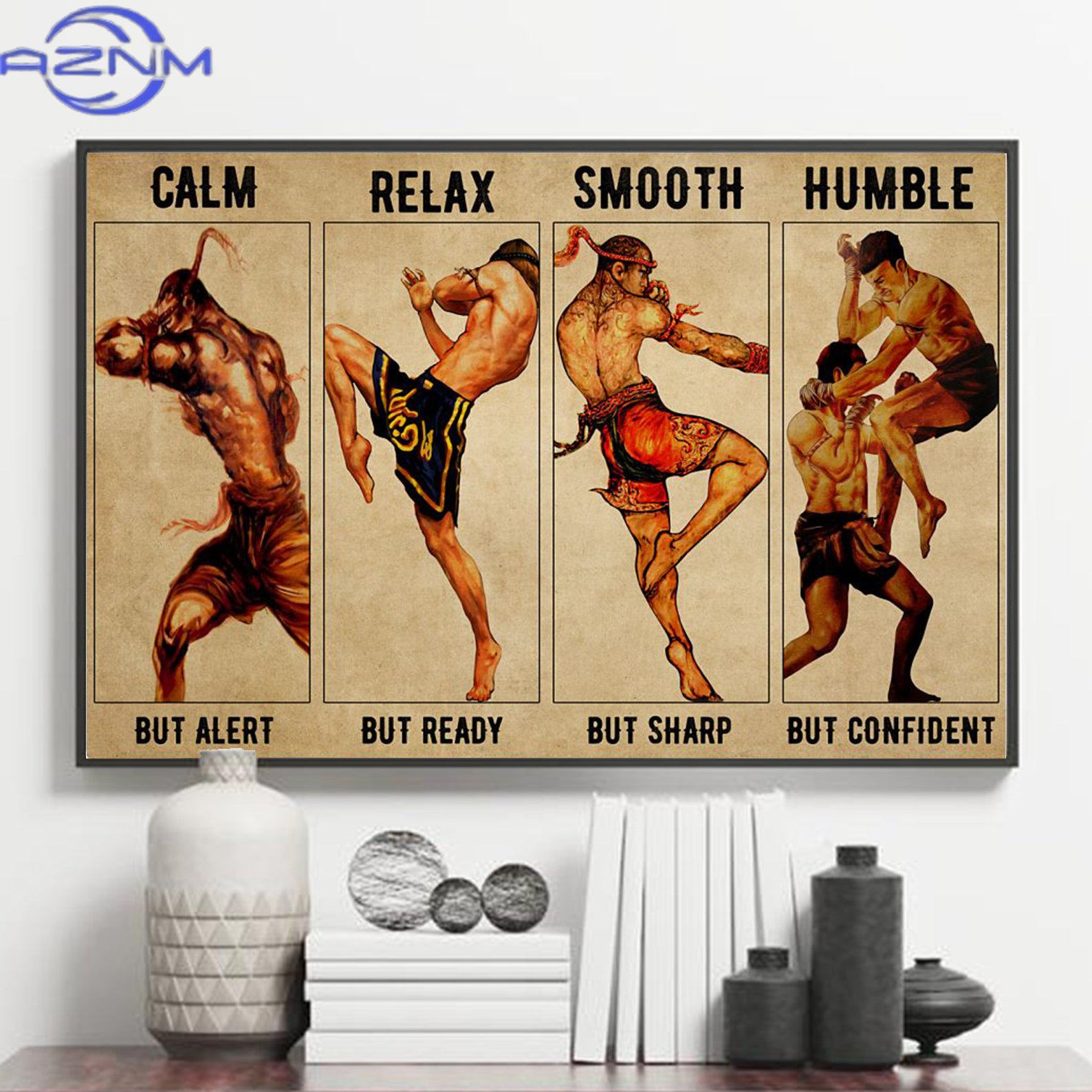 AZNM Quadri su tela con quattr - Home Gym Japan recensione e prezzo
