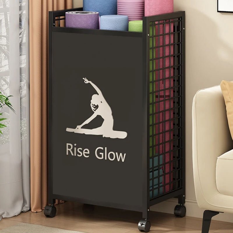 Carrello fitness mobile con ru - Home Gym Yoga Storage recensione e prezzo