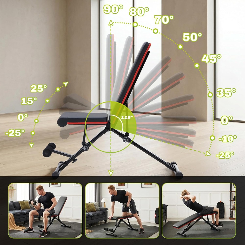 Panca per esercizi con pesi re - Home Gym Bench recensione e prezzo