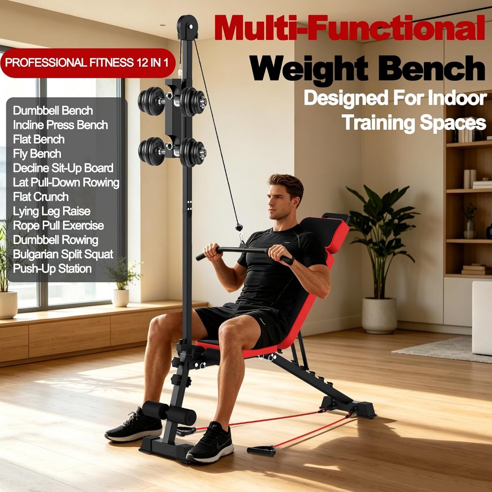 Panca Multifunzionale con Sist - Home Gym Bench recensione e prezzo