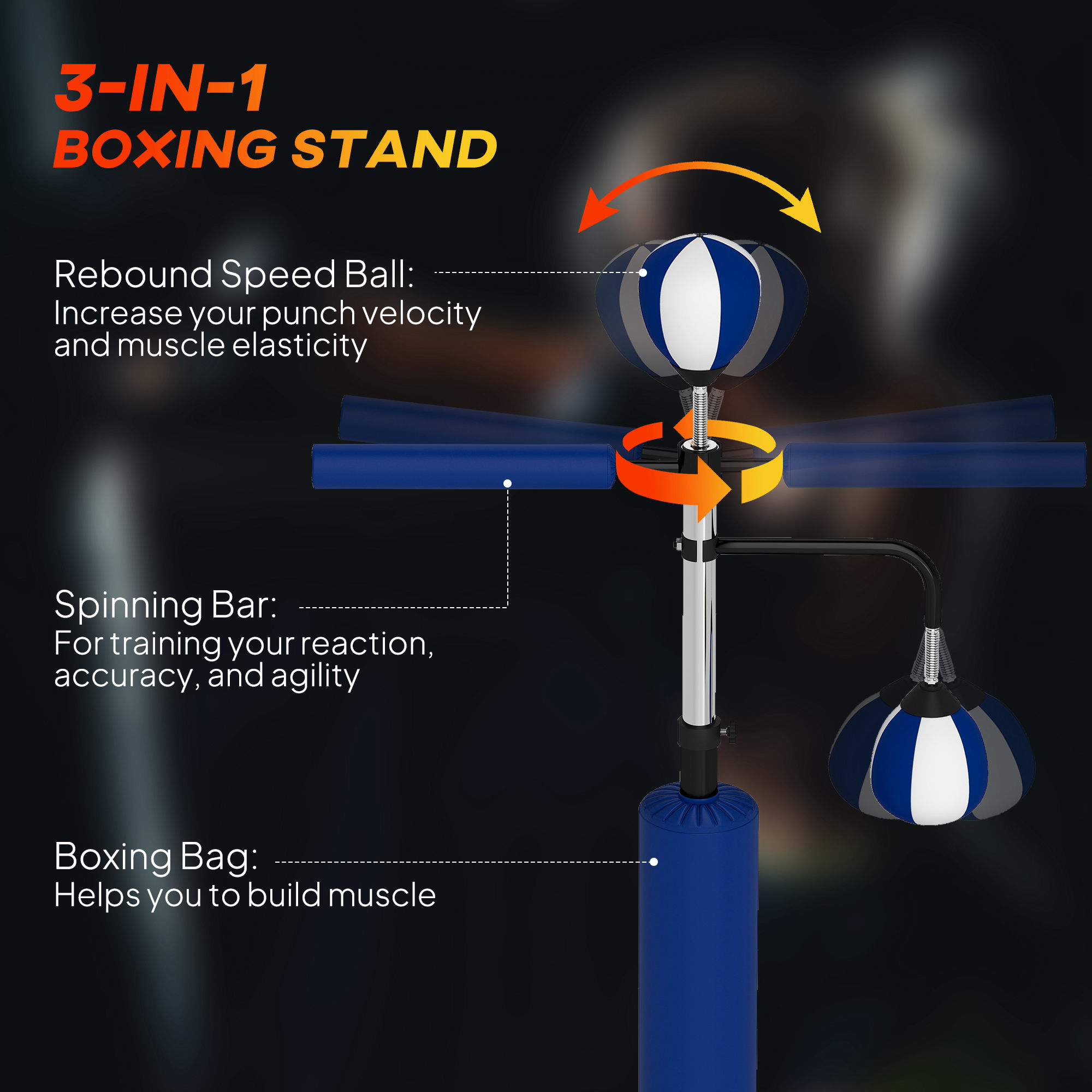 Supporto per sacco da boxe Spe - Boxing Bag Stand recensione e prezzo