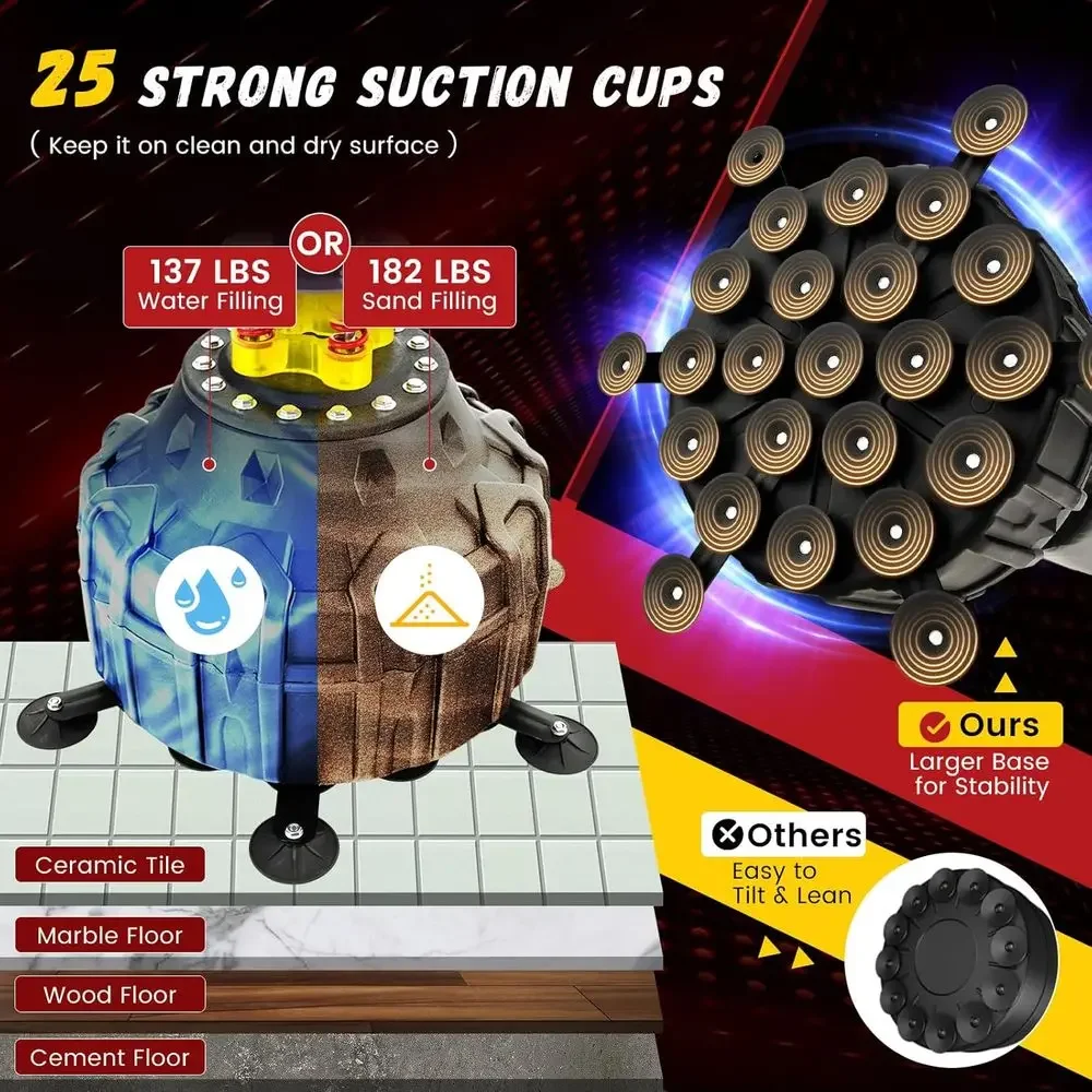 Sacco da Boxe con Ventosa da 1 - Boxing Bag Stand recensione e prezzo