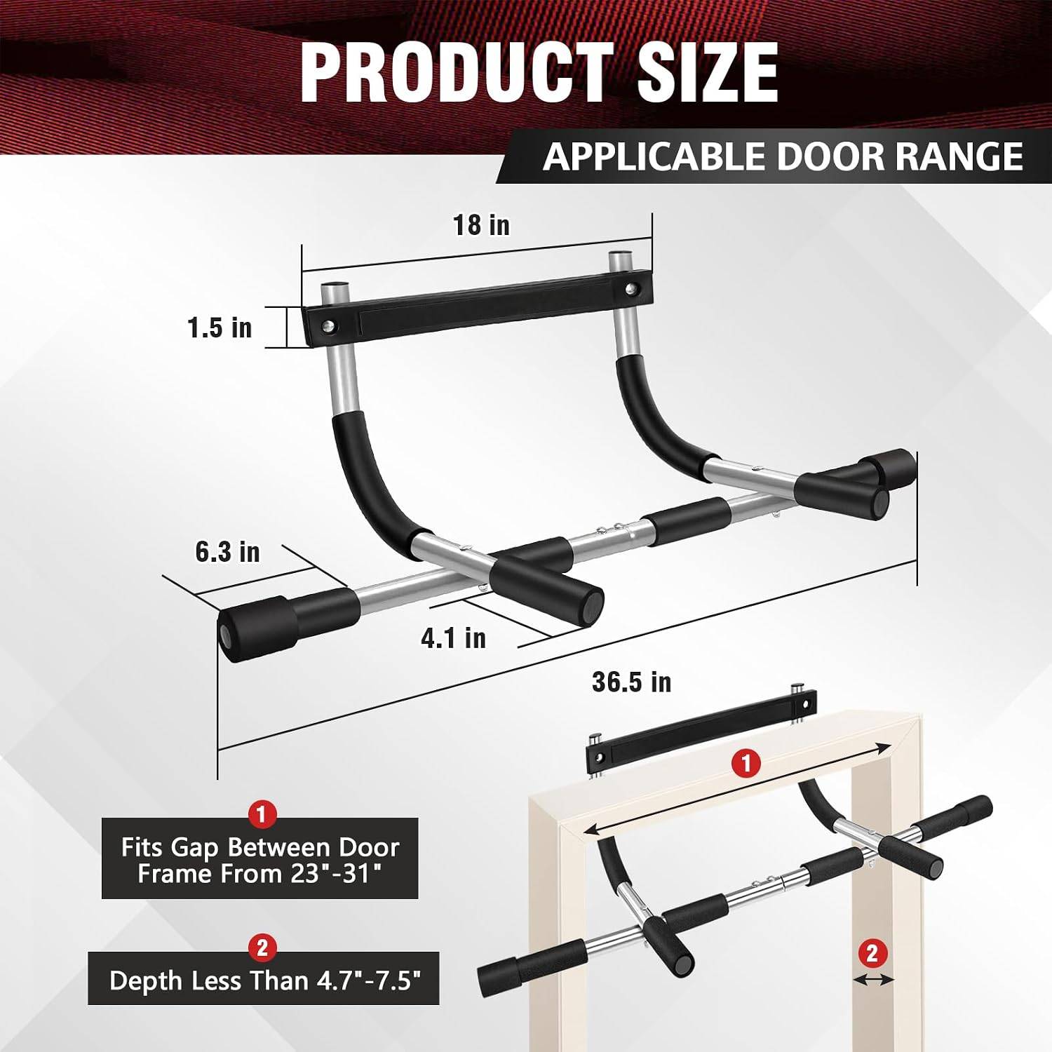 Barra per trazioni regolabile  - Suspension Trainer Door recensione e prezzo
