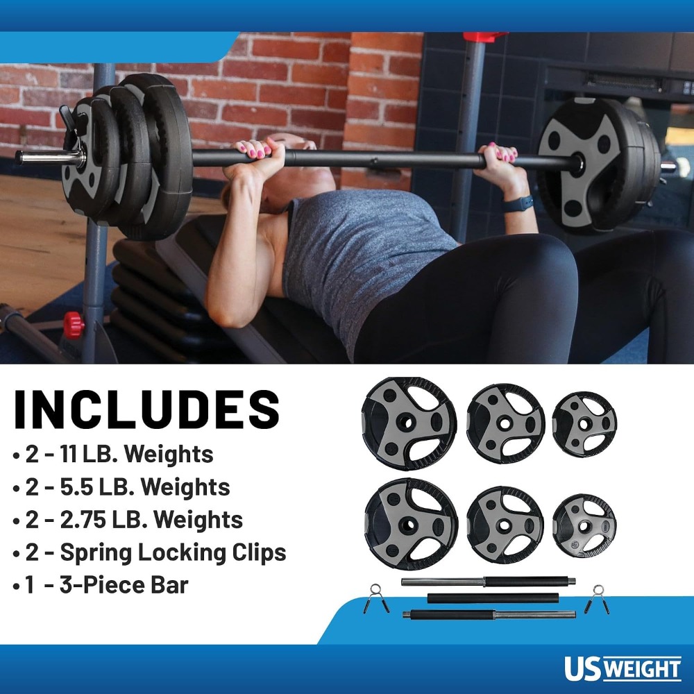 Set di Pesi con Bilanciere Per - Home Gym Set recensione e prezzo